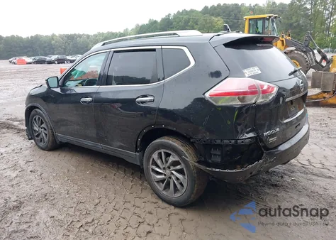 2014 Nissan Rogue Sl z USA, uszkodzony, nr VIN 5N1AT2MT0EC824769